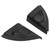 2pcs Car Door Pillar Tweeter Cover Trim Speaker Panel Replacement for Vios YARiS 2014+