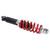 Shock Absorber 250mm/9.8in 5 Levels Adjustable Rear Steel Alloy Replacement for TaoTao 50cc‑125cc Go Kart