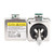Pair 35W D3S 6000K HID Head Lamp Bulb Fog Light Replacement 7000LM Low Power Consumption
