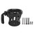 Motorcycle Drink Holder Chrome Plated Universal Handlebar Mount Cup Holder for Goldwing GL 1800 F6B GL1500 Black Frame