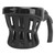 Motorcycle Drink Holder Chrome Plated Universal Handlebar Mount Cup Holder for Goldwing GL 1800 F6B GL1500 Black Frame