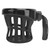 Motorcycle Drink Holder Chrome Plated Universal Handlebar Mount Cup Holder for Goldwing GL 1800 F6B GL1500 Black Frame