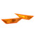 2pcs Side Marker Lamp Housing Orange Gloss Lens Replacement for Civic 10th Generation FK LX EX TOURING