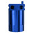 Oil Catch Can Aluminium Alloy Fuel Separator Reservior Trap Tank Replacement for Chevy Silverado 1500 Blue
