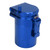 Oil Catch Can Aluminium Alloy Fuel Separator Reservior Trap Tank Replacement for Chevy Silverado 1500 Blue