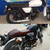 Triangle Synthetic Leather Motorcycle Side Saddle Bag For Cafe Racer ATV Bikes