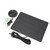 RV Solar Panel Mono High Effcient Solar Battery Charger Panel with Bracket 3 Meters Charging Cable for RV Outdoor Camera Monitoring 10W Square