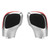 Shift Knob Gear Side Cover Trim Decoration Replacement for B6 B7 DSG Automatic Gear BoxRed