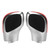 Shift Knob Gear Side Cover Trim Decoration Replacement for B6 B7 DSG Automatic Gear BoxRed