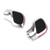 Shift Knob Gear Side Cover Trim Decoration Replacement for B6 B7 DSG Automatic Gear BoxRed