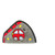 Seat Belt Pillow Adjuster for Kids Car Seatbelt Cushion Pad Cute Soft Thicken Kids Car Seat Strip Pad Red Car Triangular Limiters