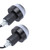 2pcs 12V Motorcycle Handlebar LED Turn Signal Light Hand Grip Bar End Plug Light Universal