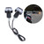 2pcs 12V Motorcycle Handlebar LED Turn Signal Light Hand Grip Bar End Plug Light Universal