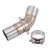 Motorcycle Full Exhaust System Middle Pipe Link Connect for Kawasaki Z900 2017-2018