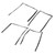 Window Moulding Weatherstrip 68152‑60011 Rubber Door Belt Moulding Strips Replacement for Toyota Land Cruiser FZJ80 FJ80