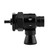 Black Universal 25mm Car Turbo BOV Dump Blow Off Valve Whistler Adjustable Sound Simulator Kit