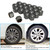 20Pcs 17mm Car Wheel Nut Cover Bolt Cap Removal Tool for VW AUDI