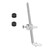 Transfer Case Shifter Control Linkage Grommet Bushings 68078974-AA Fit for Dodge RAM 1500 2500 3500