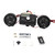 Motorcycle Stereo Speakers with LCD Display Waterproof Anti Theft Handlebar Mount Sound Amp System for Scooters Electric