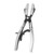 Hose Pinch Off Plier Ratcheting Jaws Swiveling Universal for Automobile Radiator Brake Coolant Pipes 10in / 25.4cm