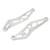 Motorcycle Windshield Bracket Adjustable CNC Aluminum Stable Support High Strength for FORZA125 FORZA350 NSS350 Silver