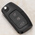 Black 3 Buttons Locking 433MHz Remote Car Control Key with 40 Bit Fit for Focus Mondeo