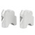 2pcs Motorcycle Handlebar Riser Clamp 30mm Raising Replacement for Suzuki V‑STORM DL