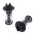 2pcs Hood Cover Spring Hood Buffer Replacement OE A2048800127 Automobile Hood Cover Spring Black