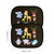 2Pcs Car Window Shades for Baby Cartoon PVC Electrostatic Film Car Side Window Sun Shade Sticker