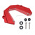 Motorcycle Front Sprocket Cover CNC Aluminium Alloy Chain Guard Protector Replacement for MT‑09 FZ09 2013‑2017Red