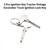 2 Pcs Ignition Key Tractor Vintage Excavator Truck Ignition Lock Key