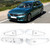4pcs ABS Chromed  Window Lifter Switch Panel Cover Trim Fits for 3 series G20 G28 2020
