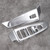 4pcs ABS Chromed  Window Lifter Switch Panel Cover Trim Fits for 3 series G20 G28 2020