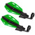 Motorcycle Hand Guard 7/8in 22mm ABS Fall Resistant Protector Universal for Motorcycle Electric Bike ScooterGreen