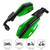 Motorcycle Hand Guard 7/8in 22mm ABS Fall Resistant Protector Universal for Motorcycle Electric Bike ScooterGreen