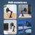 Magnetic Phone Holder for Car with Flexible Base Retractable Phone Mount Car Dash Accessories Metal Navigation Holder