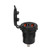 USB Car Charger Dual USB Port QC3.0 Fast Charging Blue Light with Switch Key 12‑24V Universal for Motorcycle RV