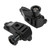 Motorcycle Rear Axle Blocks Chain Adjuster Aluminium Alloy Replacement for CB500F CB500X CBR500R 2013‑2016Black