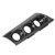 Carbon Fiber Dashboard Gauge Cover Panel Trim Decor Fit for Mitsubishi Lancer Evolution X 2008-2012(RightHand Drive )