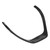 Carbon Fiber Style Car Steering Wheel Decoration Cover Trim for 3 Series F30 F31 F34 2013‑2018
