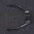Carbon Fiber Style Car Steering Wheel Decoration Cover Trim for 3 Series F30 F31 F34 2013‑2018
