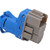 Blue Car Brake Lamp Switch LR072647 Stoplight Switch Replacement for Land Rover Discovery 3 Range Rover Sport 05‑09