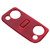Red Carbon Fiber Front Reading Light Frame Trim Cover Fit for Ford Mustang 2009‑2013