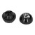 Gear Shift Knob with Cap Decorative Cover Replacement Kit Fit for Fiat 500 500C 2007‑2018 LHD RHD