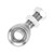 3/4in Iron Steering Shaft Support Bearing Rod End Universal Accessory