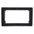 9in Navigation Panel Frame Cover Car Interior Accessories Dash Radio Fascia Replacement for A4 2002‑2008