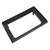 9in Navigation Panel Frame Cover Car Interior Accessories Dash Radio Fascia Replacement for A4 2002‑2008