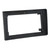 9in Navigation Panel Frame Cover Car Interior Accessories Dash Radio Fascia Replacement for A4 2002‑2008