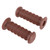 Motorcycle Rubber Hand Grip Universal Hand Bar Grips Motorcycle Handlebar 22‑25mmBrown