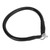 4AWG Ground Wire Strong Toughness Soft Wear Resistant High Temperature Resistant Battery Cable for Campers Boats CarsB Black